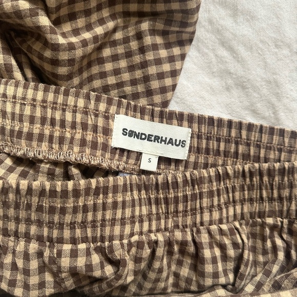 Sonderhaus Gingham Boxer Pants - Picture 4 of 5